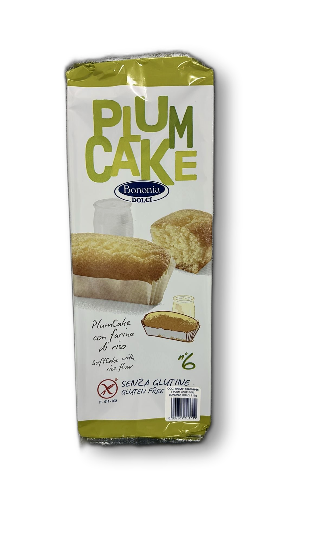 BONOMIA PRAJITURA  FARA GLUTEN 216g