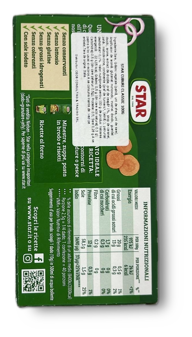 STAR CUBURI CLASSIC 100G