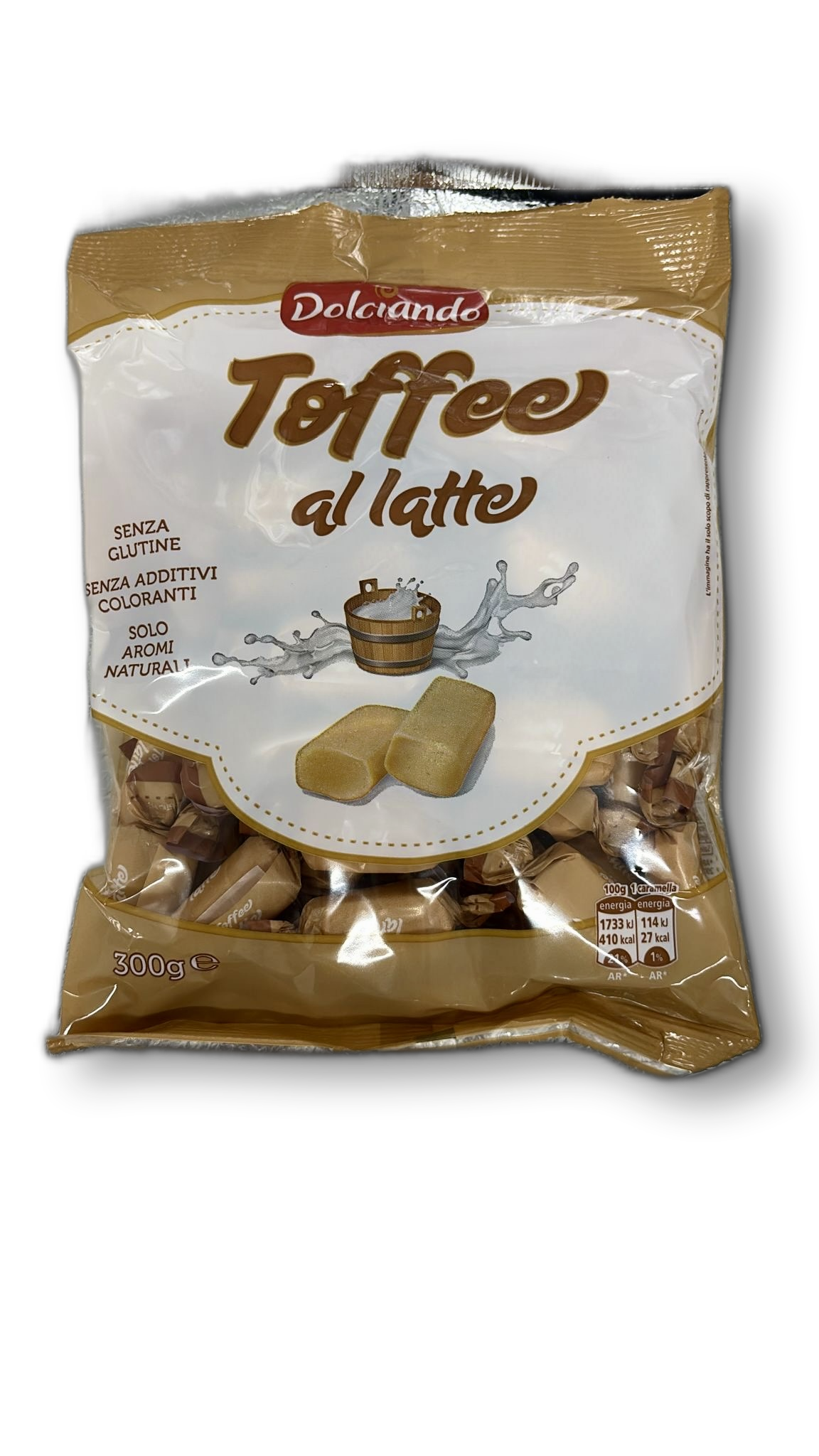 DOLCIANDO CARAMELE TOFEE LAPTE 300GR