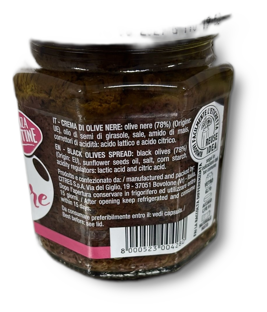 CITRES SOS BRUSCHETTE MASLINE NEGRE 200G