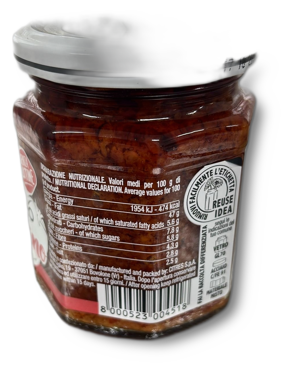 CITRES CREMA DE ROSII CHERRY 200G