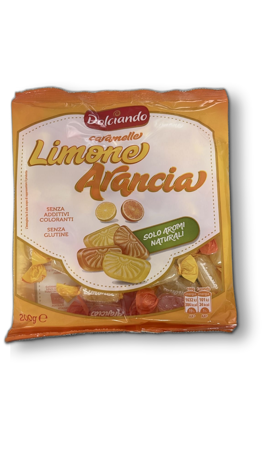 DOLCIANDO CARAMELE LAMAIE PORTOCALA 200G