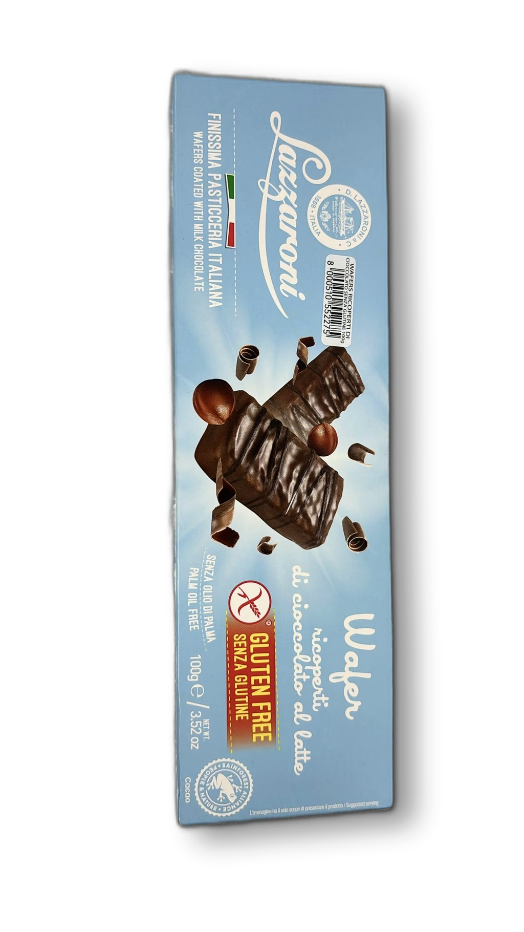 LAZZARONI NAPOLITANE CU CIOCOLATA FARA GLUTEN 100G