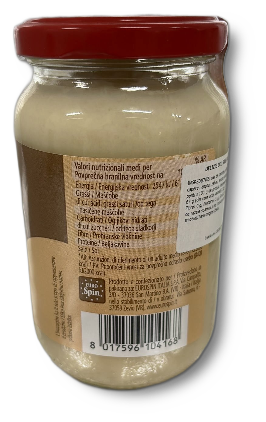 DELIZIE DEL SOLE SALSA TONNATA 250ML