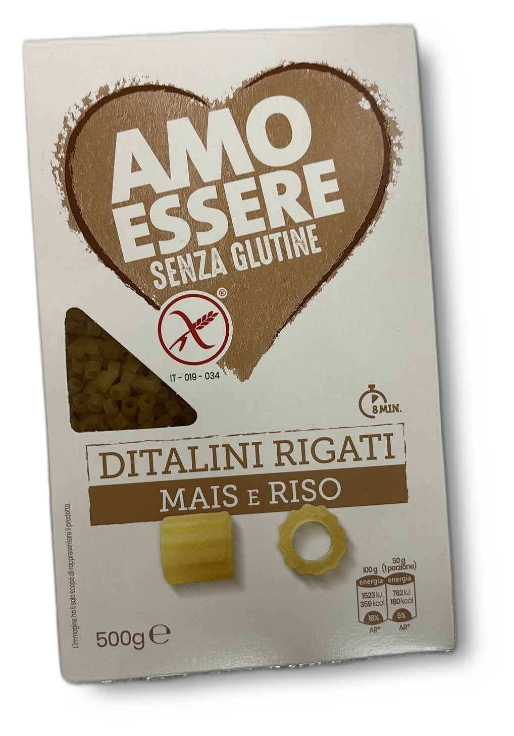 TRE MULINI DITALINI FARA GLUTEN 500g