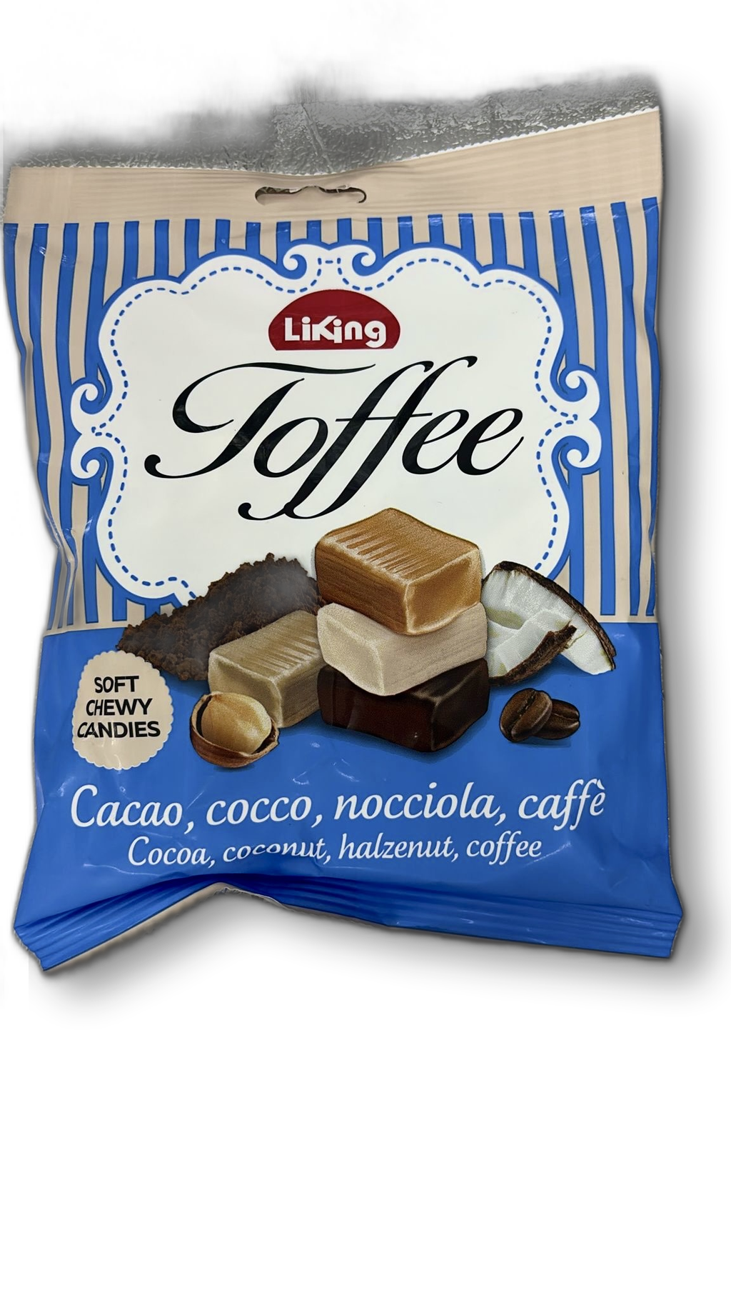 LIKING TOFEE ASORTATE CACAO COCOS ALUNE CAFEA 175G