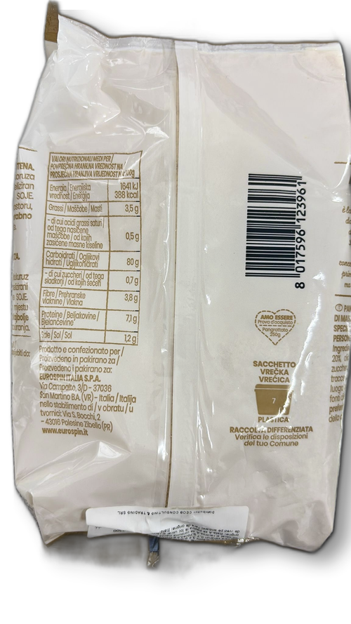 AMO ESSERE PESMET FARA GLUTEN 250G