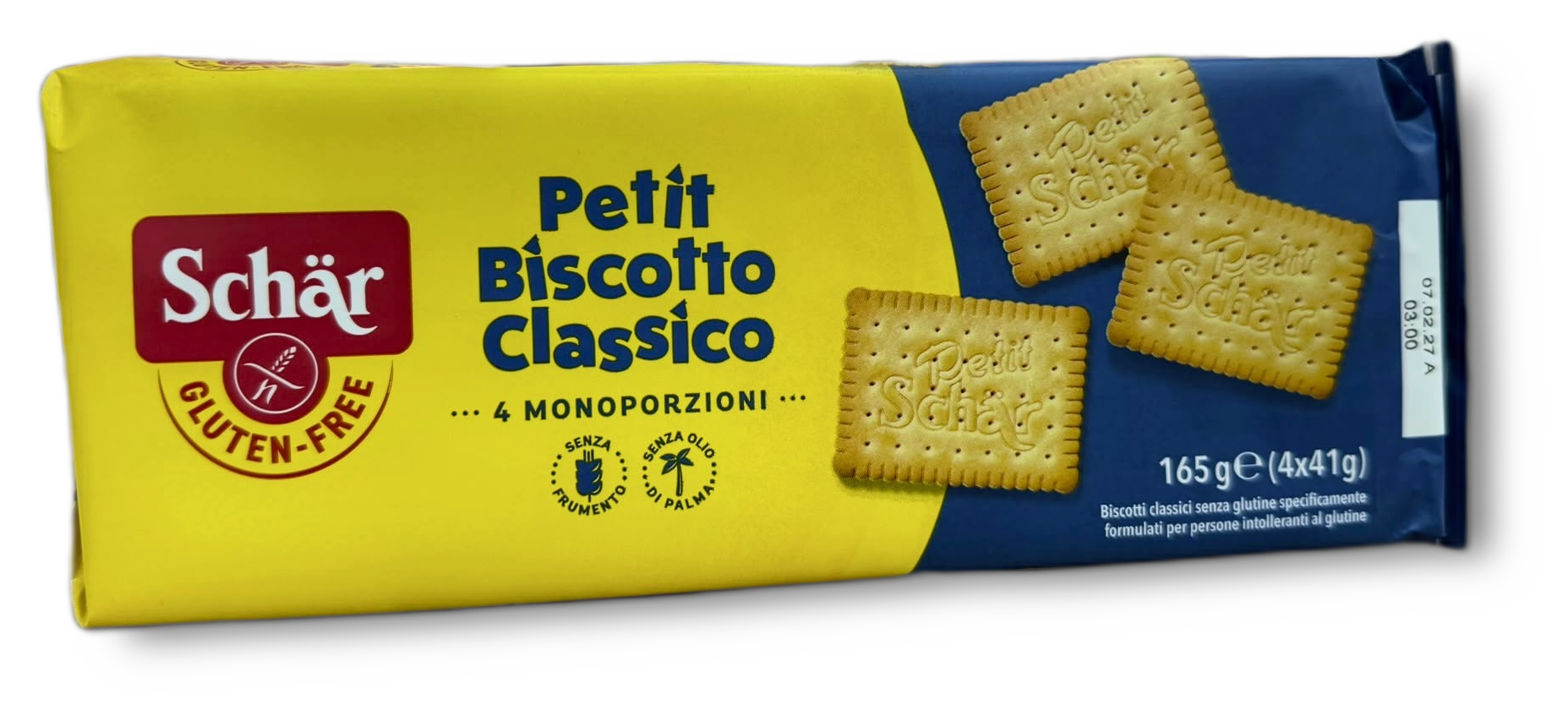 SCHAR BISCUITI PETIT CLASSIC FARA GLUTEN 165 G