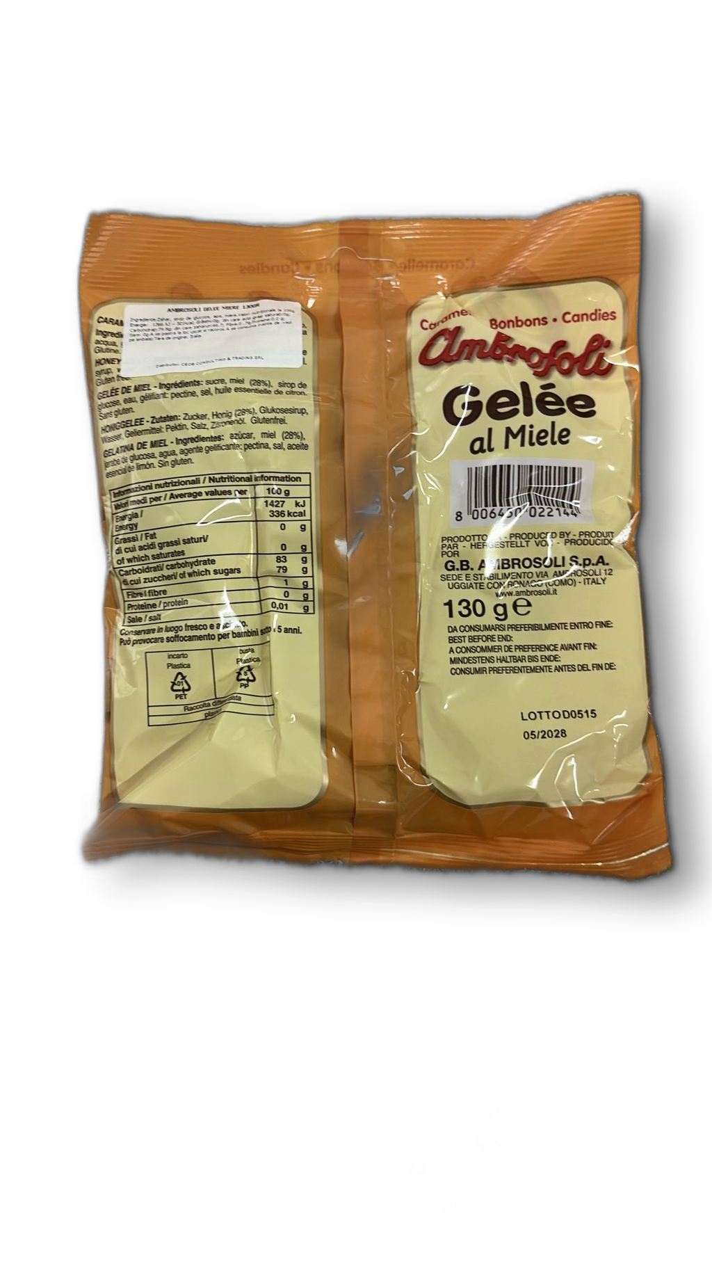 AMBROSOLI GELEE MIERE 130GR