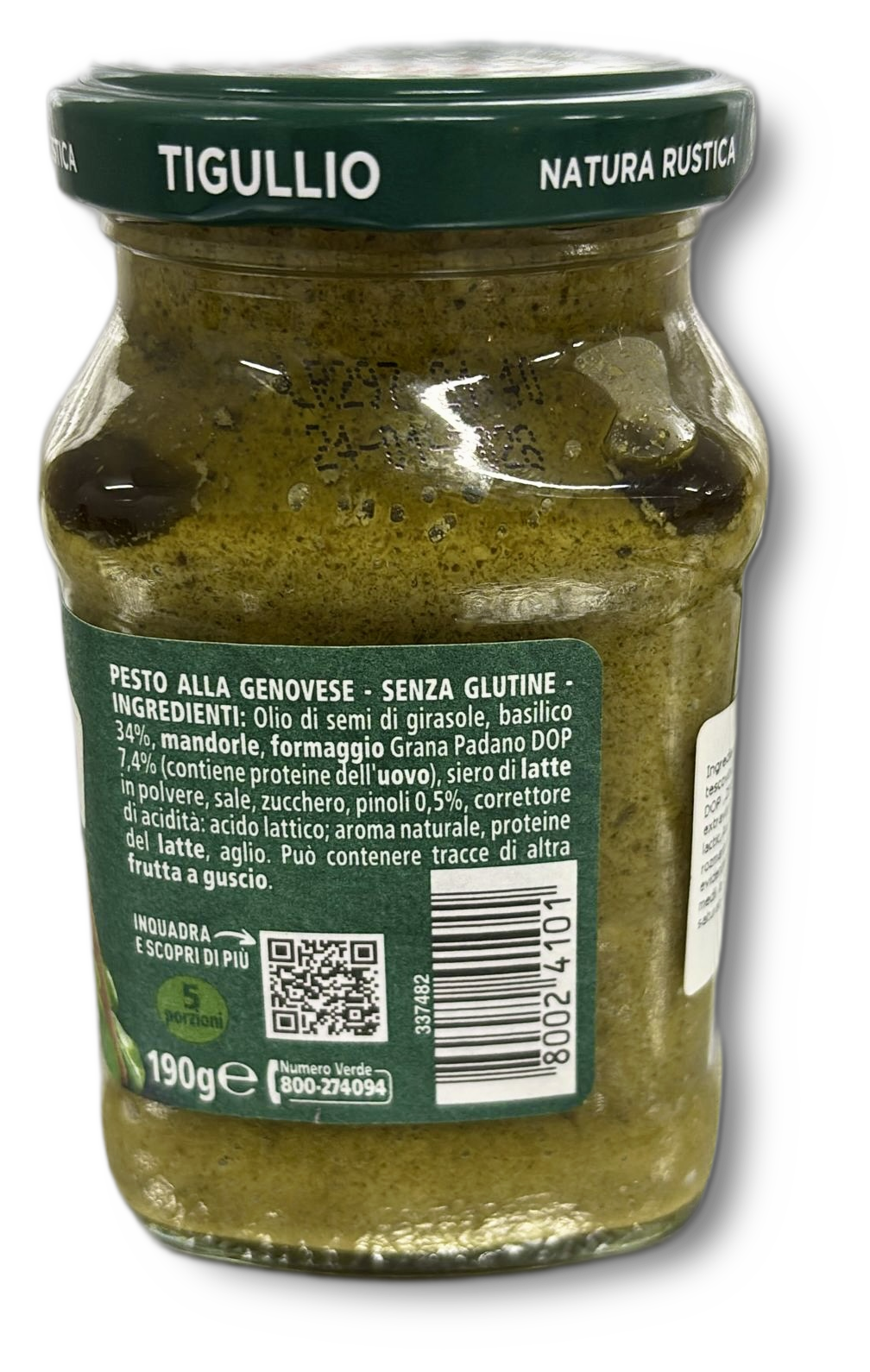 TIGULLIO GRAN PESTO GENOVESE 190G