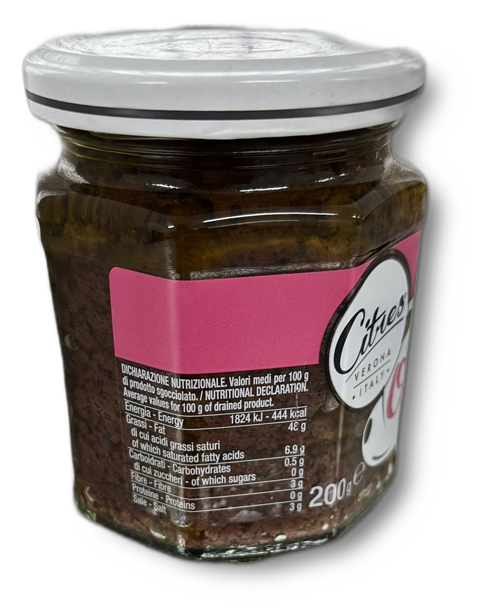 CITRES SOS BRUSCHETTE MASLINE NEGRE 200G