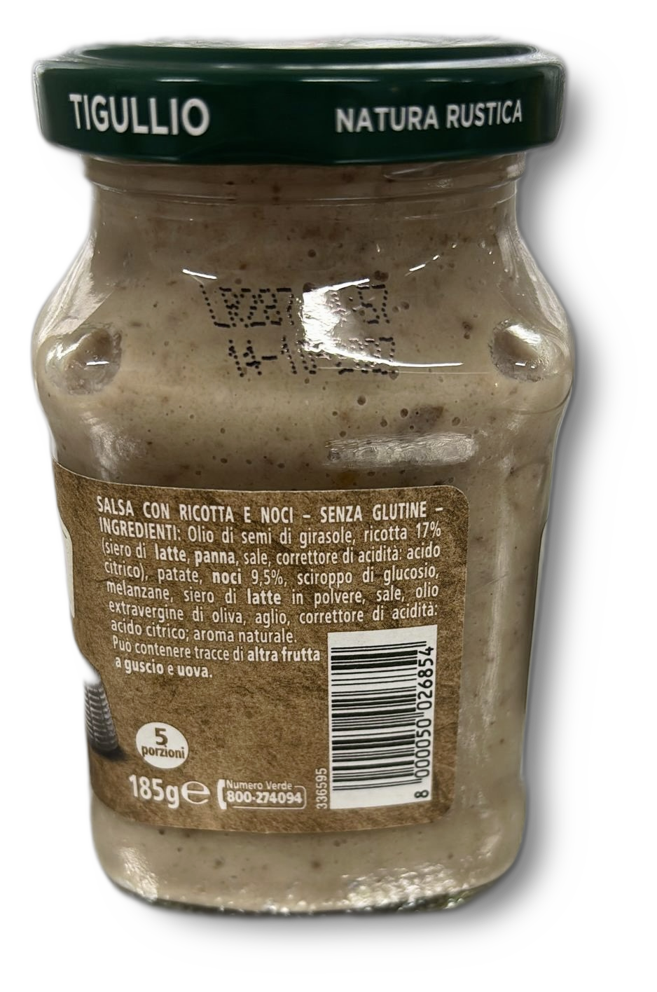 TIGULLIO SOS PESTO CU NUCI 185 G