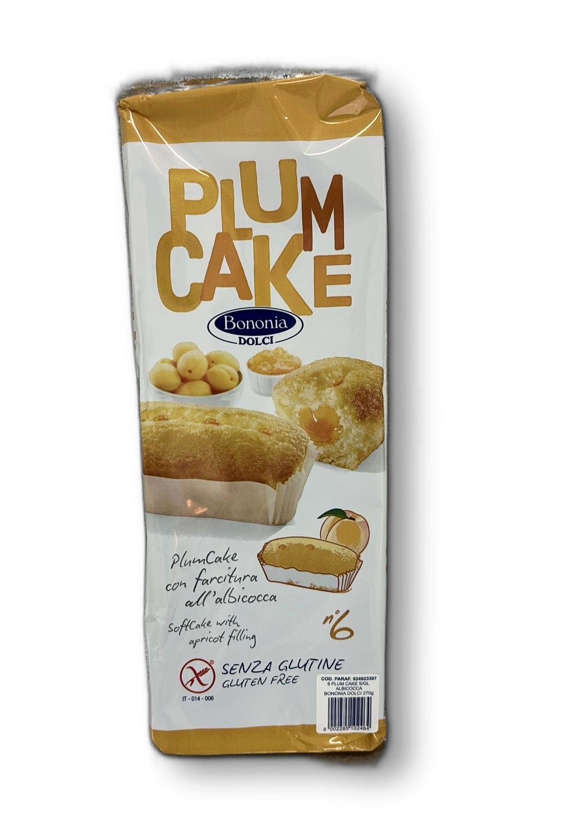 BONOMIA PRAJITURA CU CAISE FARA GLUTEN 270G