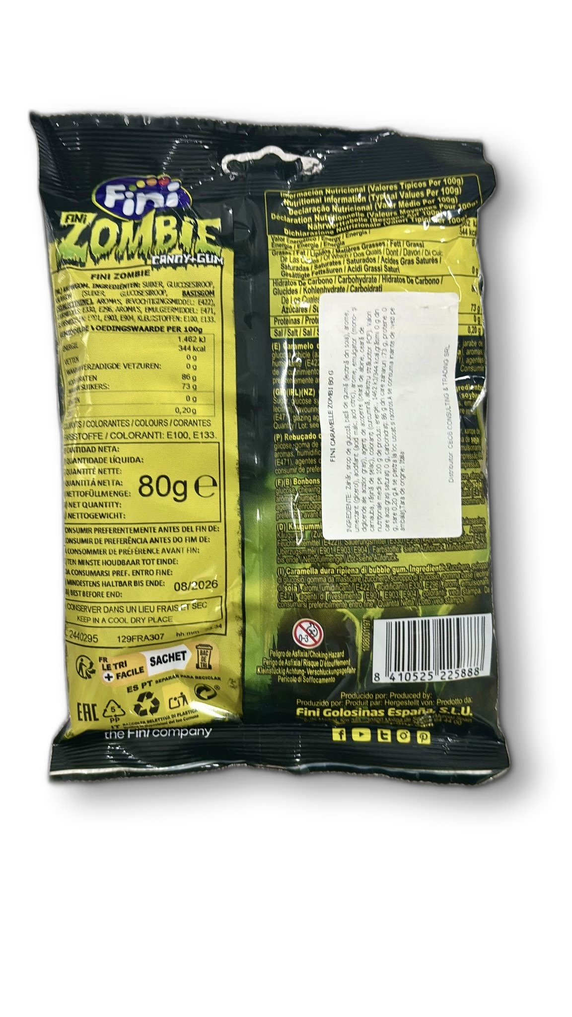 FINI CARAMELLE ZOMBI 80 G