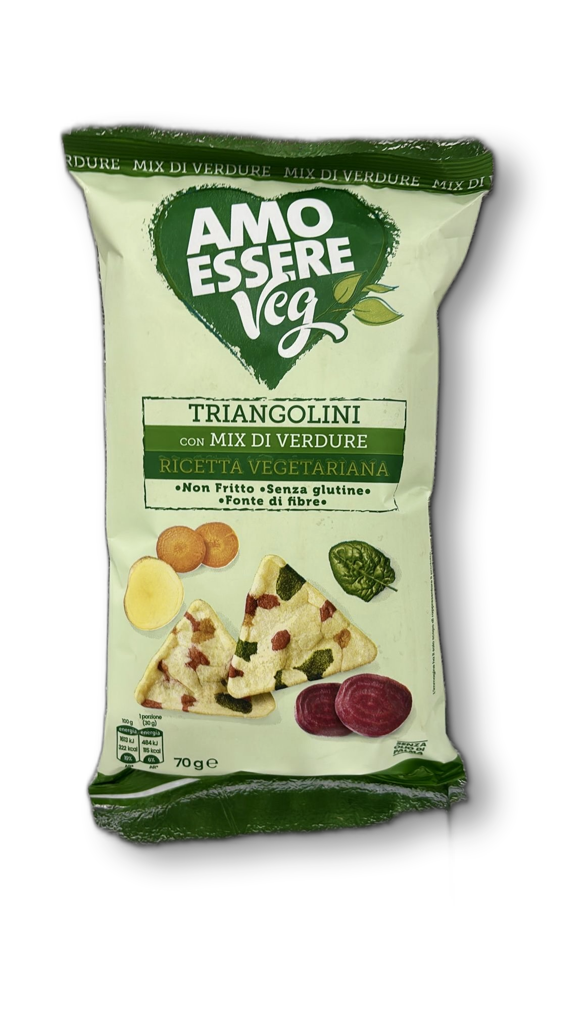 AMO ESSERE TRIUNGHIURI CU LEGUME 70 G