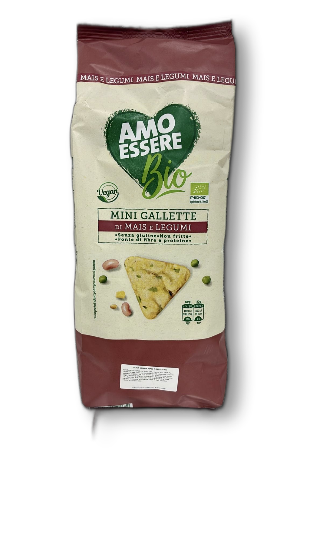 SNACK LEGUME MAIS F/GLUTEN 80G