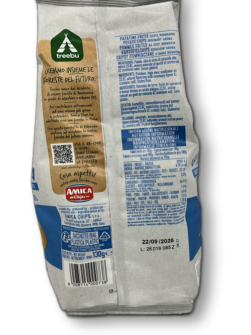 AMICA CHIPS ELDORADA ROZMARIN 130 g